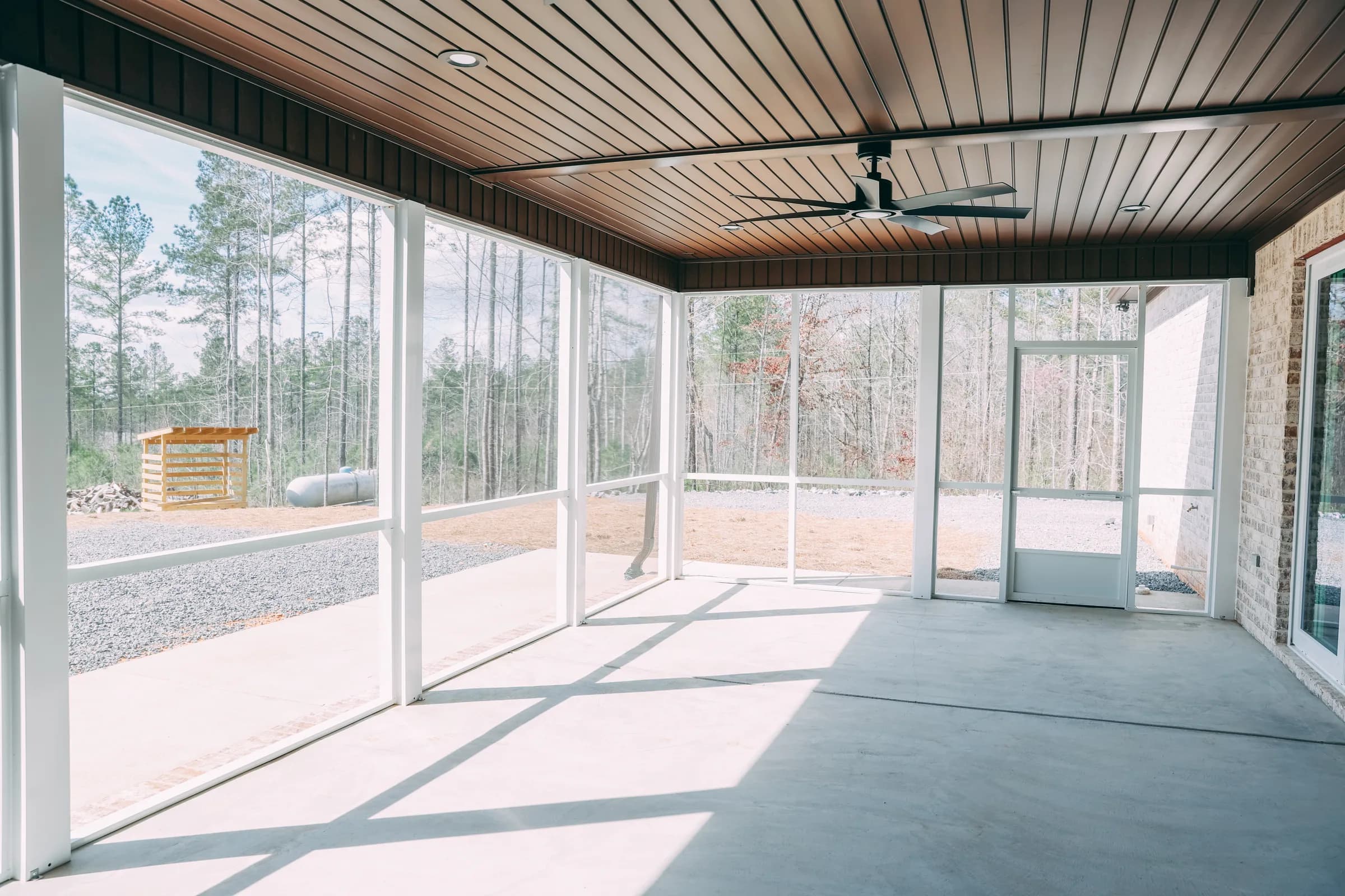 Screened porches by Waterstone Companies in East Alabama